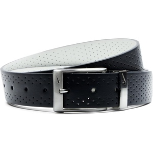 Nike Men’s Classic Reversible Belt(Black/White Perf)