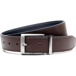 Nike Men’s Classic Reversible Belt(Brown/Black Double Stitch)