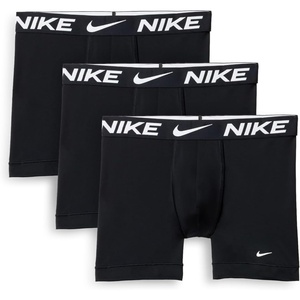 Nike Men’s Essential Micro Stretch Boxer Brief Underwear (3-Pack)(Black / Black/ Black)