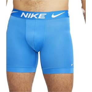 Nike Men’s Essential Micro Stretch Boxer Brief Underwear (3-Pack)(Photo Blue/ Dark Grey/ Black)