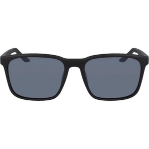 Nike Unisex Rave Polarized Square Sunglasses(Matte Black/Polar Grey)