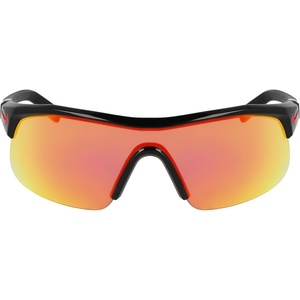 Nike Unisex Show X1 Rectangular Sunglasses(Black / Red Mirror)
