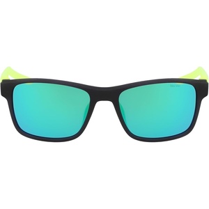 Nike mens Livefree Classic Rectangular Sunglasses(Matte Gridiron / Green Mirror)