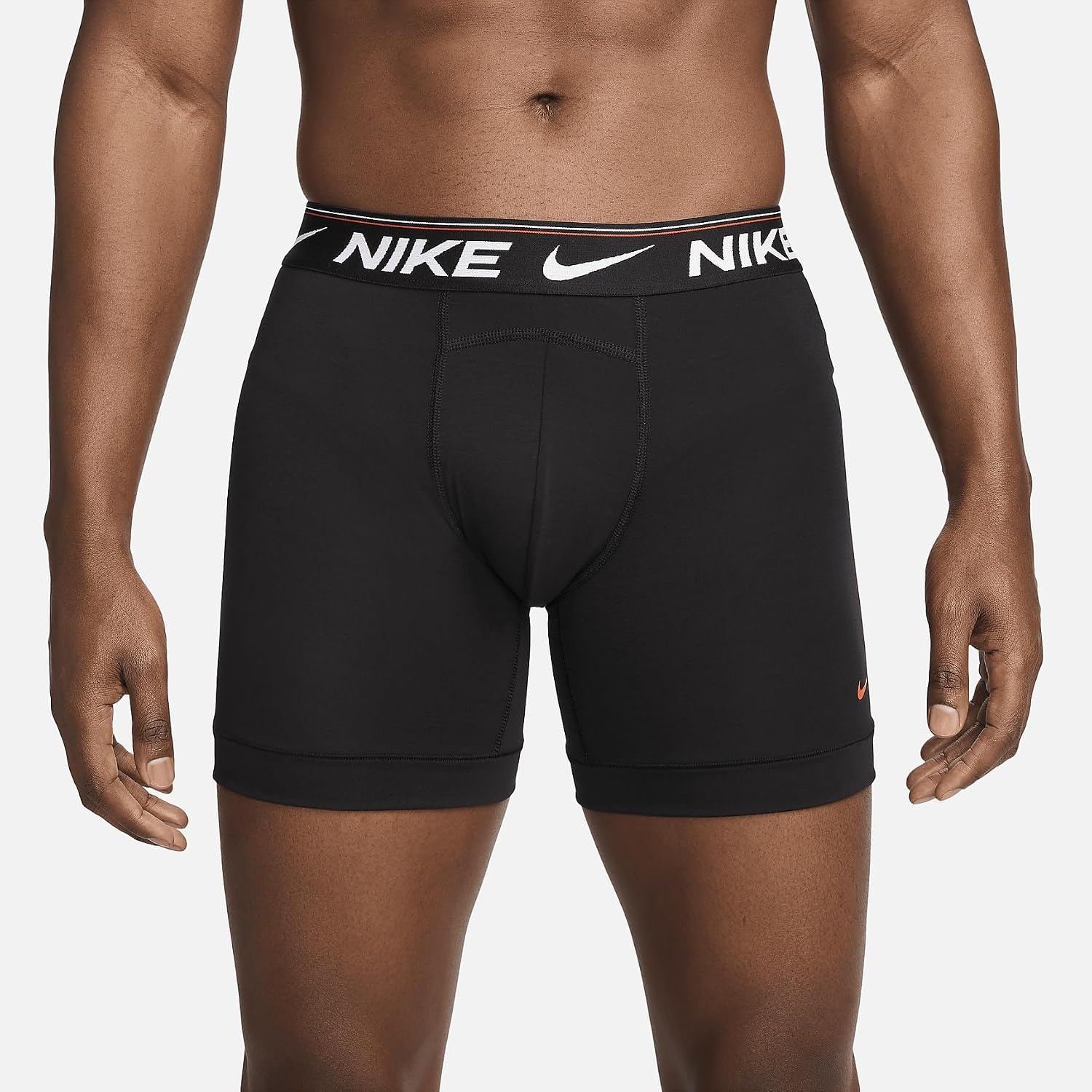 image:imageNike Mens Ultra Comfort Boxer Brief Underwear 3PackBlack Black Black