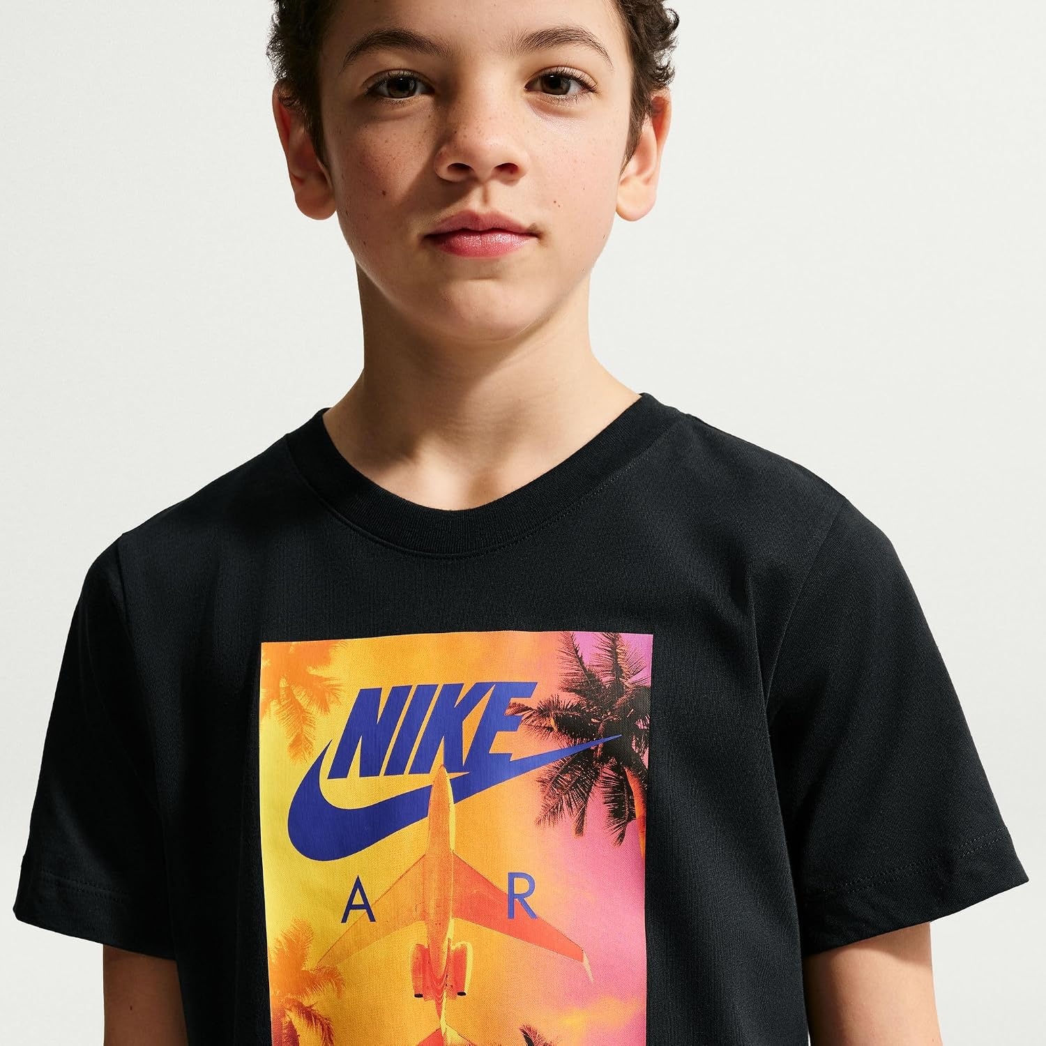 image:imageNike Unisex Big Kids Sportswear Club Photo Graphic TShirt Boys amp GirlsBlack