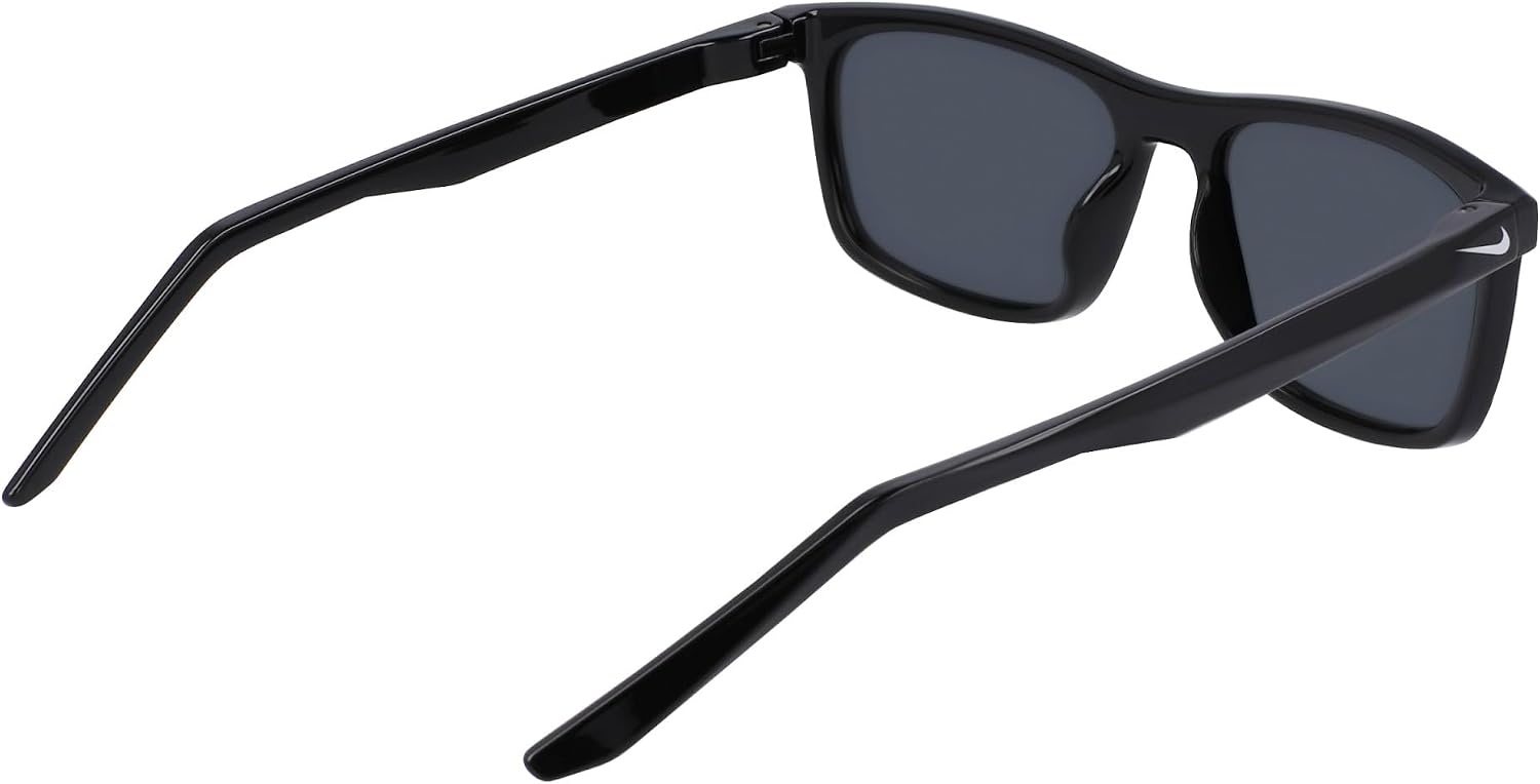 image:imageNike Unisex Embar Polarized Square SunglassesBlack Polar Grey