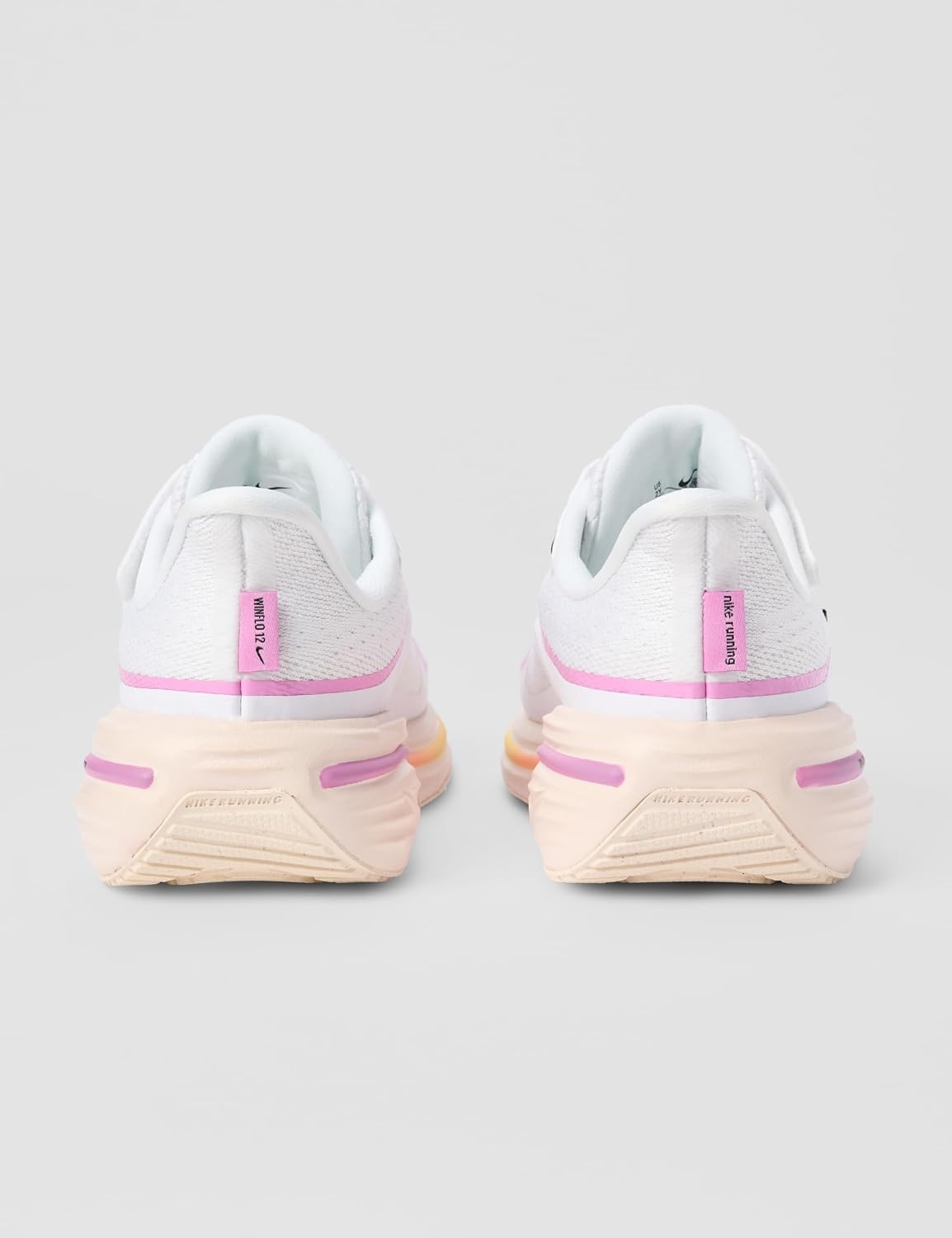 image:imageNike Unisex Kids Winflo 12 Running Shoes Boys and Girls SneakersWhiteBlacklight Magentachalk