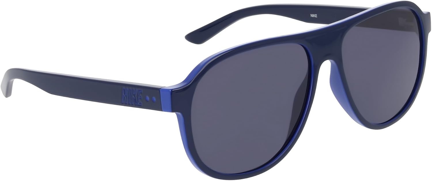 image:imageNike Unisex Vintage Icon Aviator SunglassesBlue Void Blue