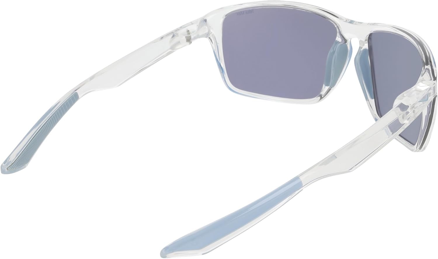 image:imageNike mens Nike Premier Zone Square SunglassesClear Ice Blue Mirror