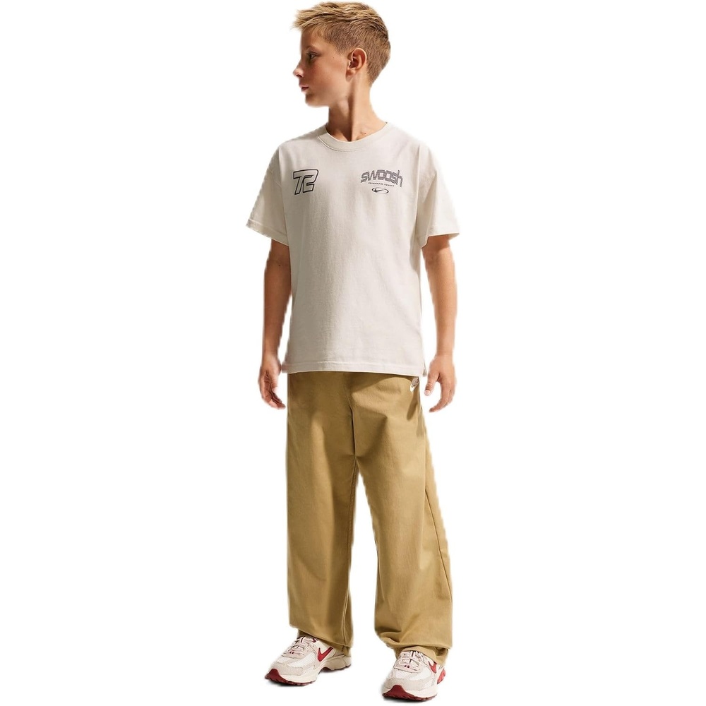 image:imageNike Big Kids Sportswear Club Speed and Sport TShirt  Boys and GirlsPhantom