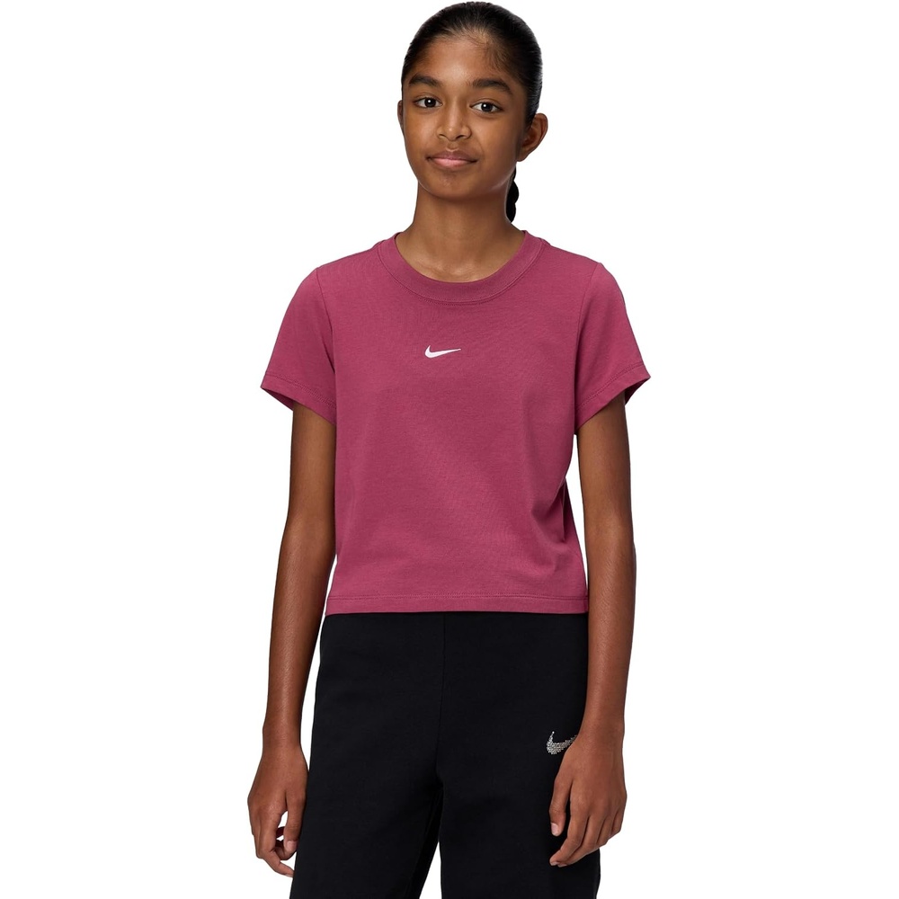 image:imageNike Girls Sportswear Cropped TShirtPink Smoke