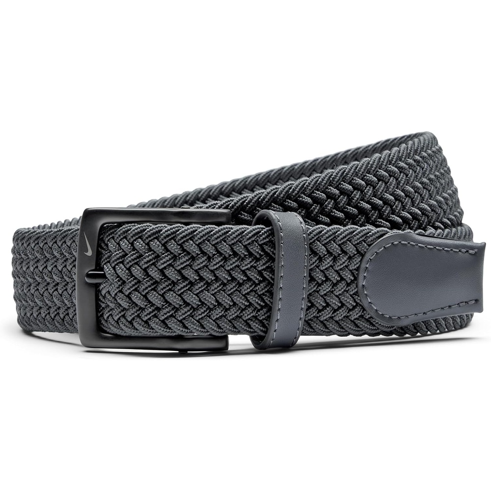 image:imageNike Mens Stretch Woven BeltDark Grey
