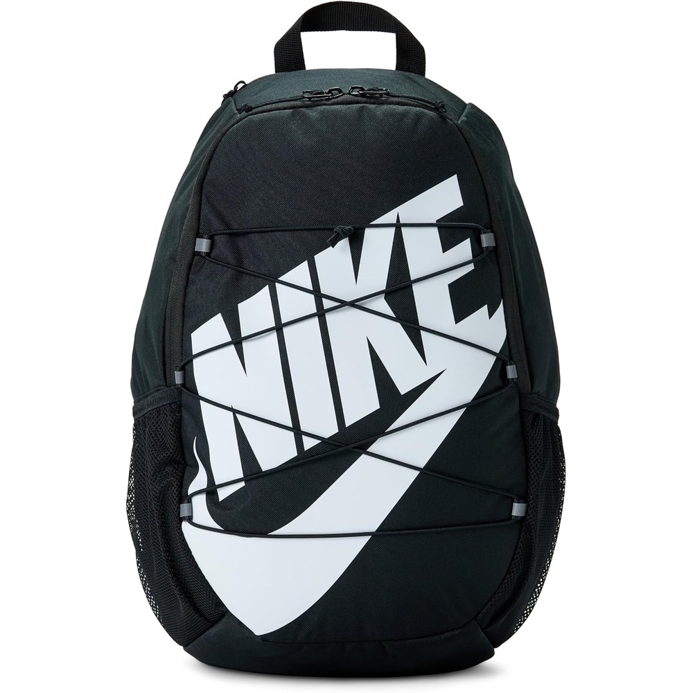 image:imageNike Unisex Adult Classics Heritage Sweep Backpack Mens and WomensBlackBlackWhite