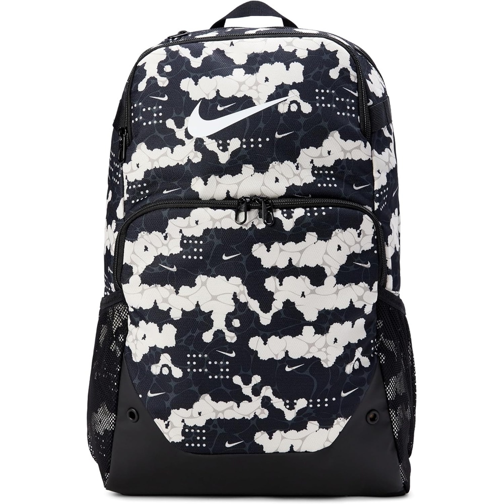 image:imageNike Unisex Adult Gameday Brasilia X Backpack 24L or 30L Mens amp WomensChalkBlackWhite
