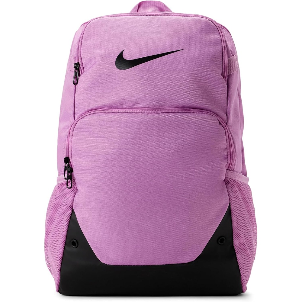 image:imageNike Unisex Adult Gameday Brasilia X Backpack 24L or 30L Mens amp WomensLight MagentaBlackBlack