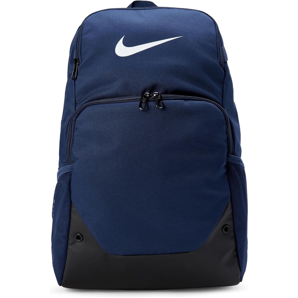 image:imageNike Unisex Adult Gameday Brasilia X Backpack 24L or 30L Mens amp WomensMidnight NavyBlackWhite
