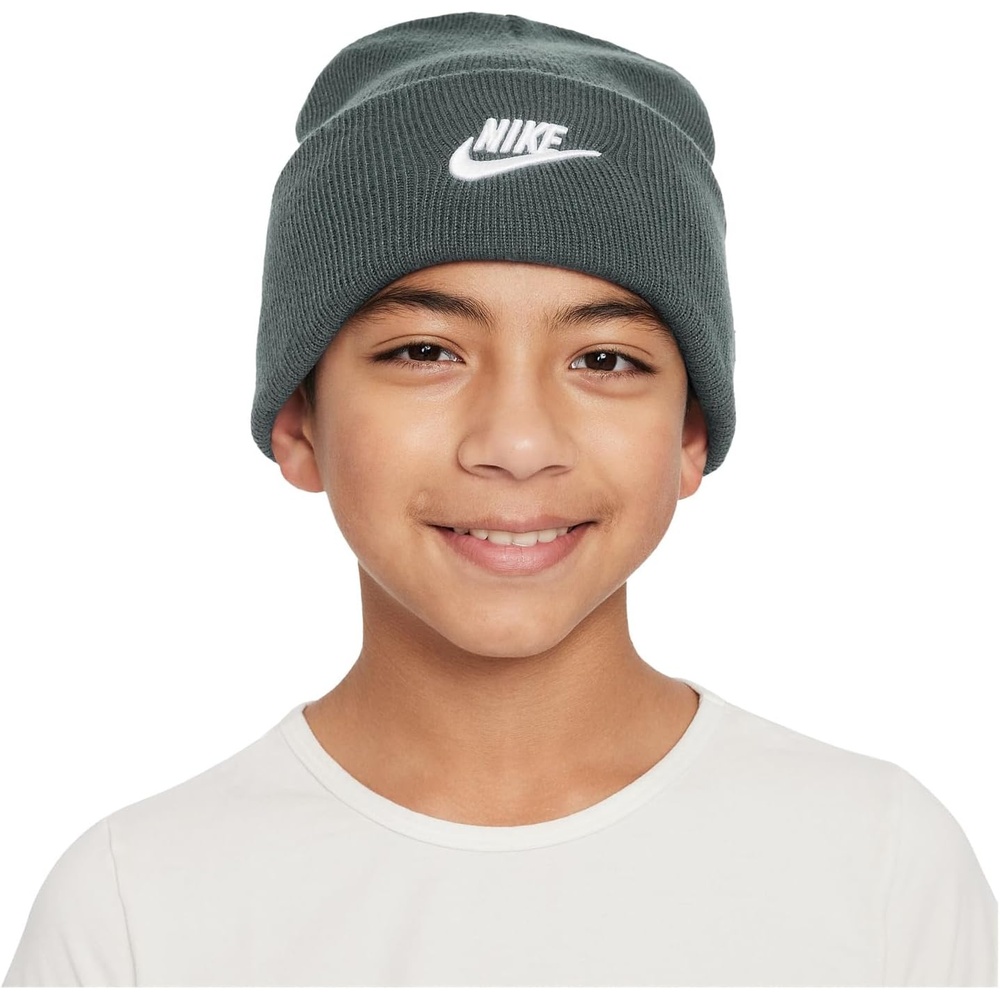 image:imageNike Unisex Adult Peak Futura BeanieCamo GreenWhite