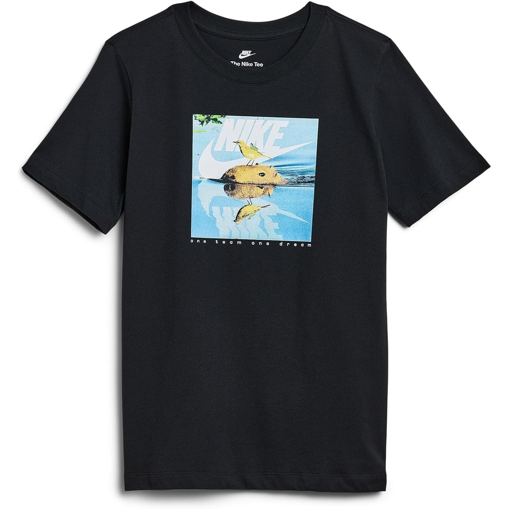 image:imageNike Unisex Big Kids Sportswear Club Photo Graphic TShirt Boys amp GirlsMammalBlack