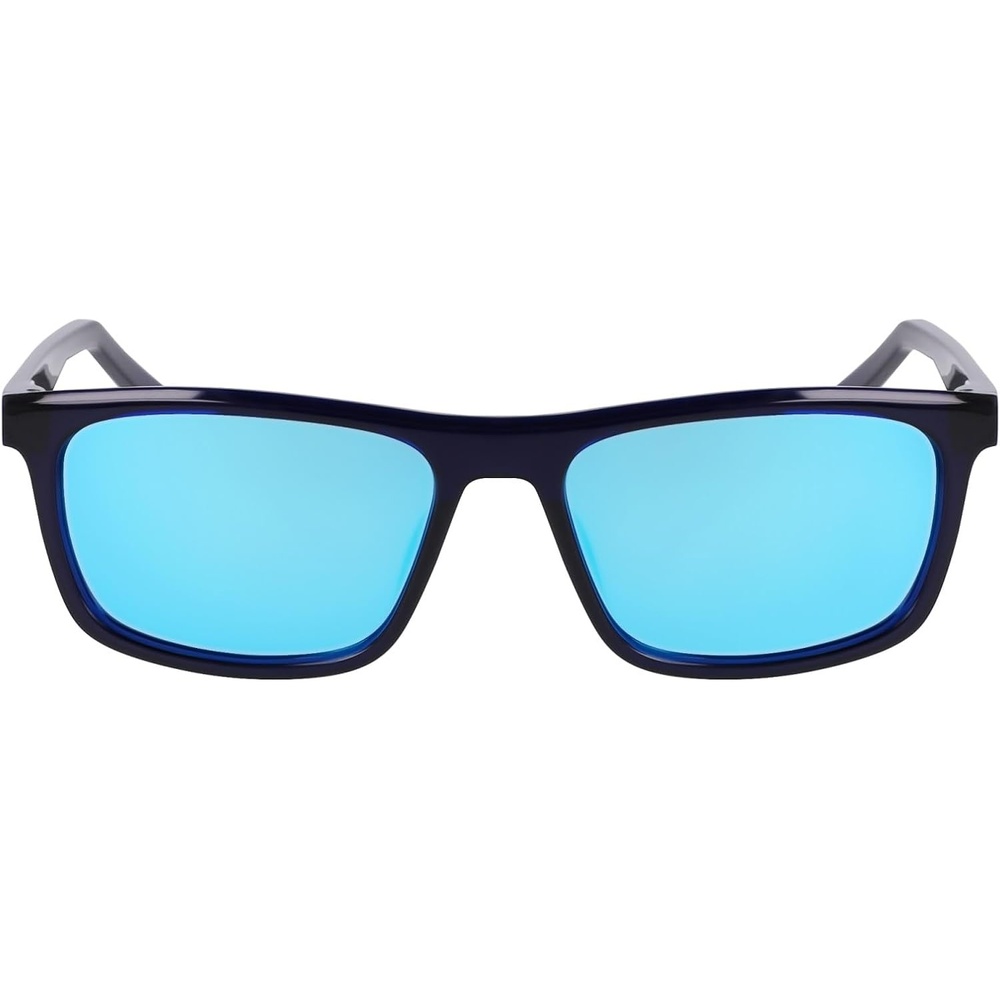 image:imageNike Unisex Embar Polarized Square SunglassesNavy Polar Blue Mirror