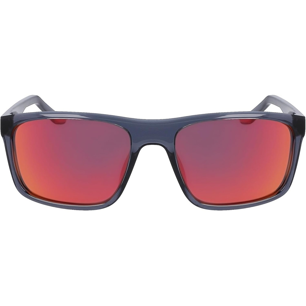 image:imageNike Unisex Fire Polarized Rectangular SunglassesDark GreyPolar Red Flash