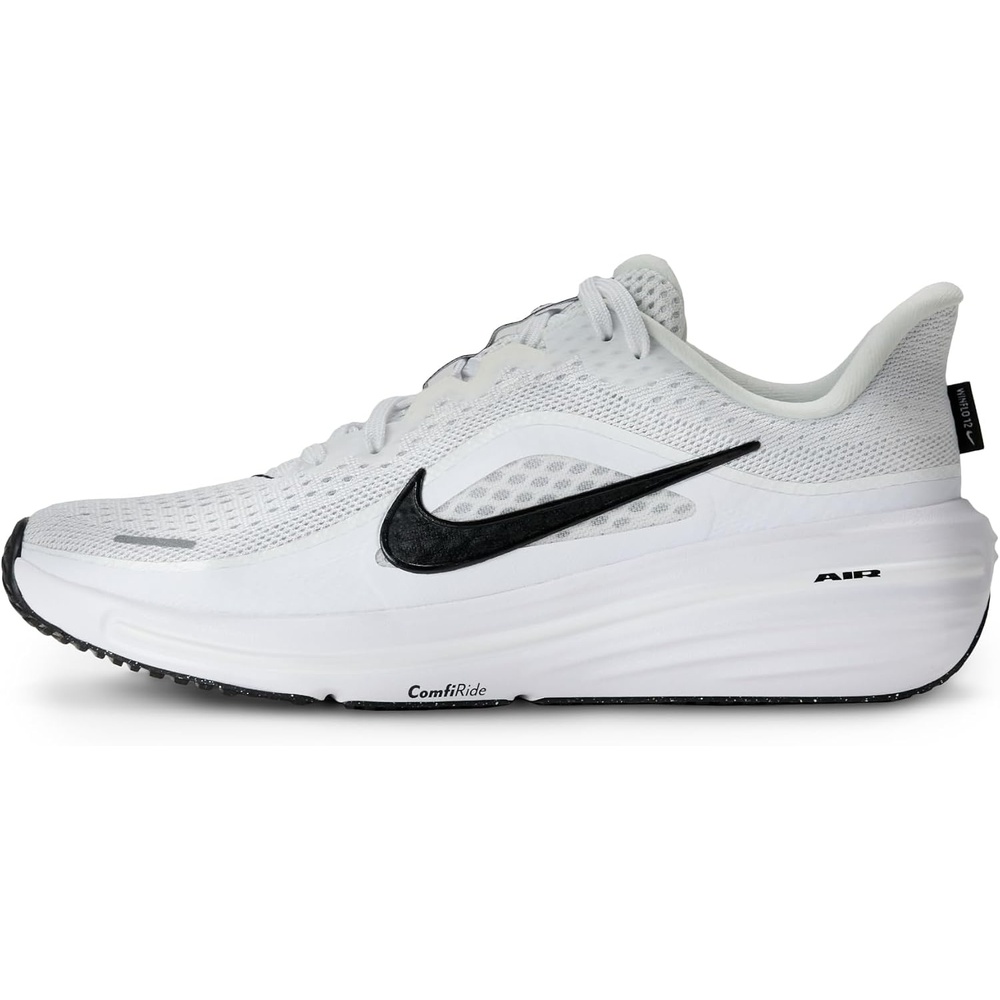 image:imageNike Unisex Kids Winflo 12 Running Shoes Boys and Girls SneakersWhiteBlackPure Platinum