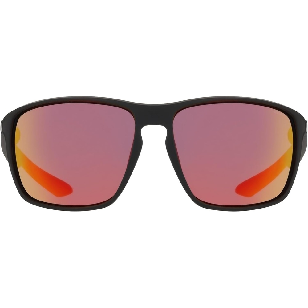 image:imageNike mens Nike Premier Zone Square SunglassesMatte Black Red Mirror
