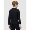 Nike Big Kids’ Club Basketball Max90 Long-Sleeve T-Shirt – Boys and Girls(Black)