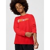 Nike Big Kids’ Club Basketball Max90 Long-Sleeve T-Shirt – Boys and Girls(University Red)