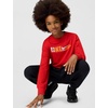 Nike Big Kids’ Club Basketball Max90 Long-Sleeve T-Shirt – Boys and Girls(University Red)