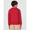 Nike Big Kids’ Sportswear Club Fleece Crew-Neck Sweatshirt – Boys and Girls(Tough Red/White)