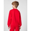 Nike Big Kids’ Sportswear Club Fleece Crew-Neck Sweatshirt – Boys and Girls(University Red/White)