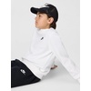 Nike Big Kids’ Sportswear Club Fleece Crew-Neck Sweatshirt – Boys and Girls(White/Black)
