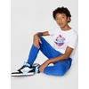 Nike Big Kids’ Sportswear Club Graphic T-Shirt Large Swoosh – Boys Girls(White/(3d))