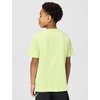 Nike Big Kids’ Sportswear Club Just Do It Graphic T-Shirt – Boys and Girls(Light Liquid Lime)