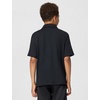 Nike Big Kids’ Sportswear Club Knit Short-Sleeve Polo Shirt – Boys & Girls(Black/White)