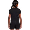Nike Girls’ Sportswear Cropped T-Shirt(Black)