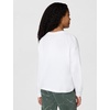 Nike Girls’ Sportswear Essential Long-Sleeve T-Shirt(White)