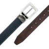 Nike Men’s Core Reversible Belt(Black/Brown  Pebble Grain)