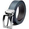 Nike Men’s Core Reversible Belt(Black/Brown  Pebble Grain)