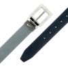 Nike Men’s Core Reversible Belt(Dark Grey/Black  Pebble Grain)