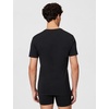 Nike Men’s Essential Cotton Stretch Short Sleeve V-Neck Undershirts (2-Pack)(Black/Black)