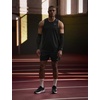 Nike Men’s Miler Dri-FIT 5″ Brief-Lined Running Shorts(Black/Black/Reflective Silver)
