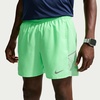 Nike Men’s Miler Dri-FIT 5″ Brief-Lined Running Shorts(Illusion Green/Reflective Silver)