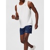 Nike Men’s Miler Dri-FIT 5″ Brief-Lined Running Shorts(Midnight Navy/Reflective Silver)