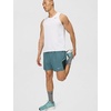 Nike Men’s Miler Dri-FIT 5″ Brief-Lined Running Shorts(Mineral Slate/Reflective Silver)
