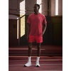 Nike Men’s Miler Dri-FIT 5″ Brief-Lined Running Shorts(Tough Red/Sport Red/Reflective Silver)