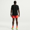Nike Men’s Miler Dri-Fit UV Short-Sleeve Running Top(Black/Reflective Silver)
