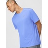 Nike Men’s Miler Dri-Fit UV Short-Sleeve Running Top(Royal Pulse/Reflective Silver)
