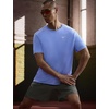 Nike Men’s Miler Dri-Fit UV Short-Sleeve Running Top(Royal Pulse/Reflective Silver)