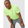 Nike Men’s Miler Dri-Fit UV Short-Sleeve Running Top(Volt Ice/Reflective Silver)